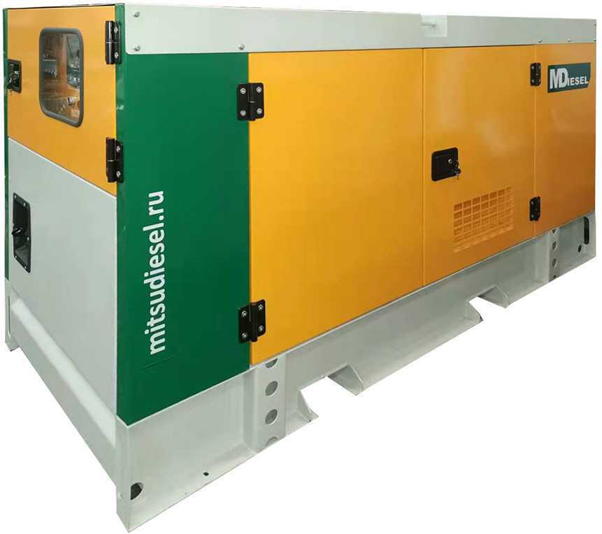 Резервный дизельный генератор МД АД-24С-Т400-1РКМ29 в шумозащитном кожухе Дизель электростанции фото, изображение