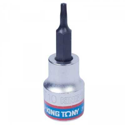 Насадка (бита) торцевая 3/8", TORX, T10, L = 50 мм KING TONY 302310 Насадки фото, изображение